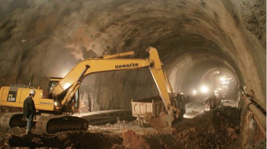 地鐵隧道是怎么施工的?(圖1) 地鐵隧道是怎么施工的?(圖1)